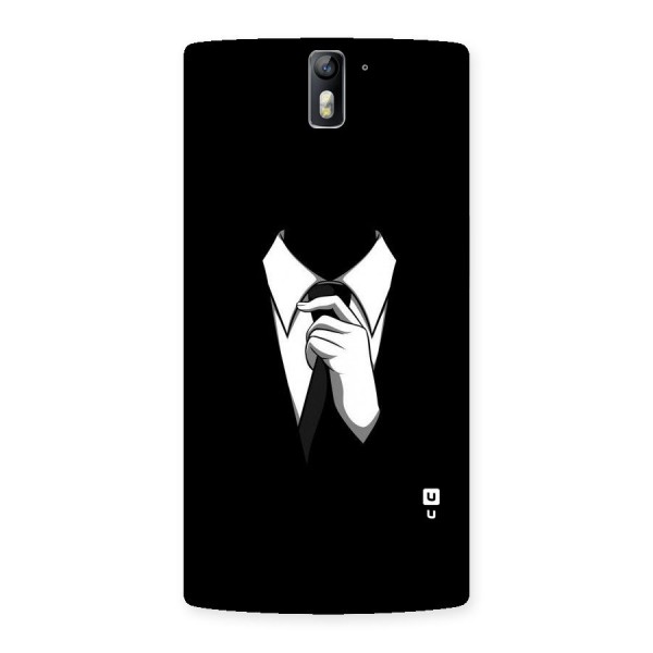 Faceless Gentleman Back Case for One Plus One