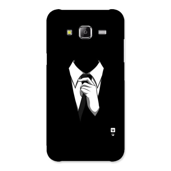 Faceless Gentleman Back Case for Samsung Galaxy J2 Prime