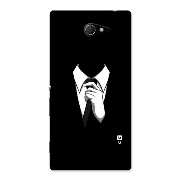 Faceless Gentleman Back Case for Sony Xperia M2