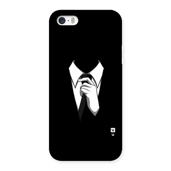 Faceless Gentleman Back Case for iPhone SE