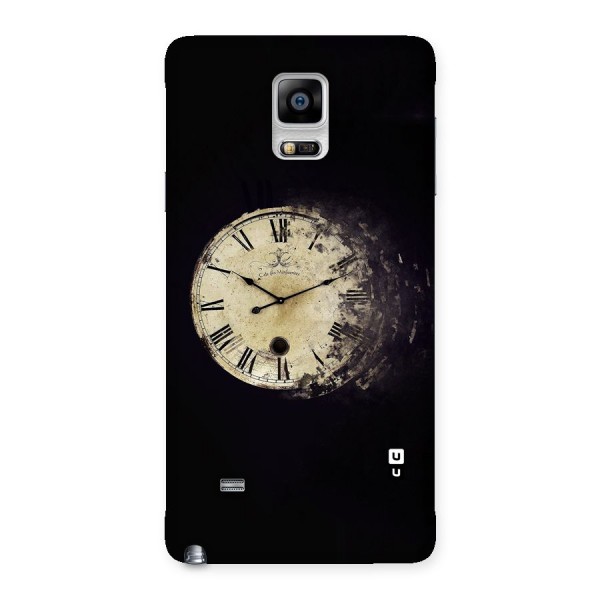 Fading Clock Back Case for Galaxy Note 4