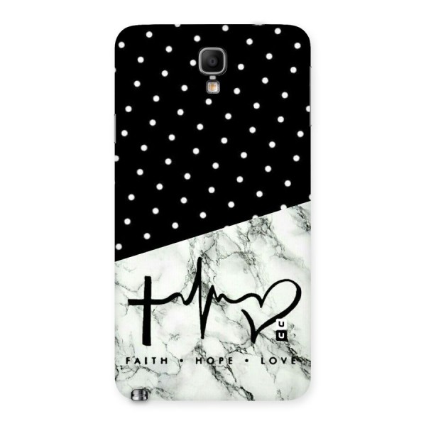 Faith Love Back Case for Galaxy Note 3 Neo
