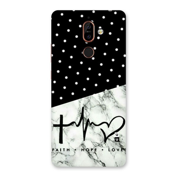 Faith Love Back Case for Nokia 7 Plus