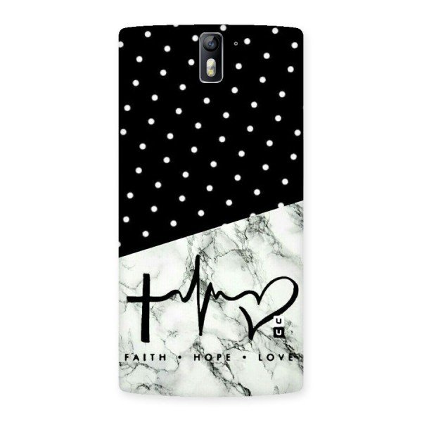 Faith Love Back Case for One Plus One