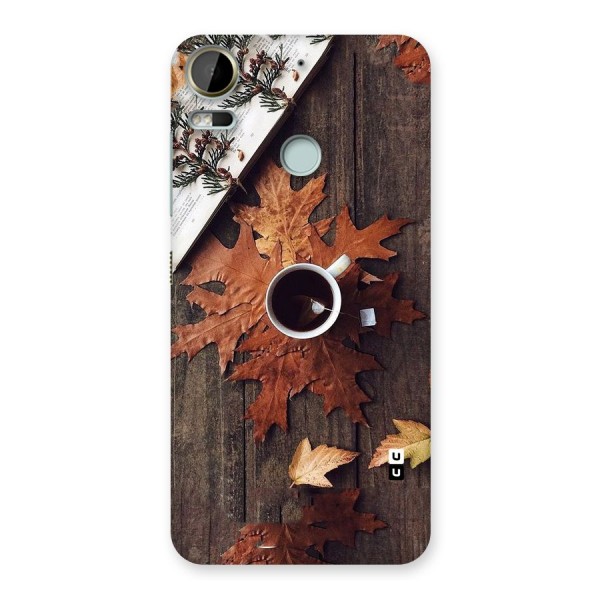 Fall Leaf Coffee Back Case for Desire 10 Pro