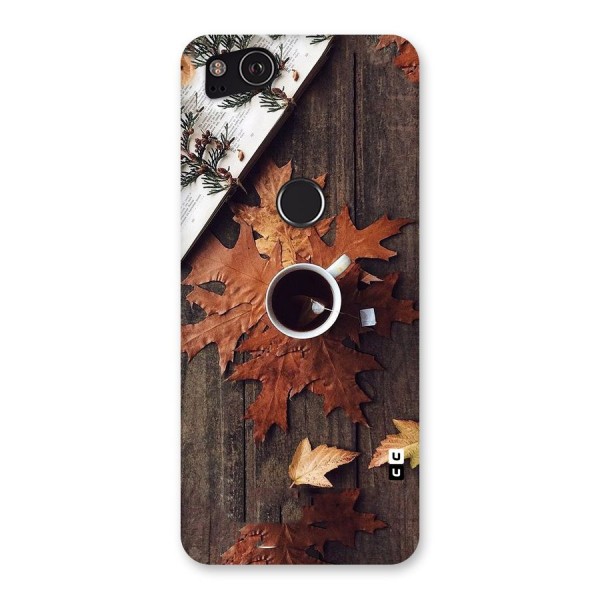 Fall Leaf Coffee Back Case for Google Pixel 2