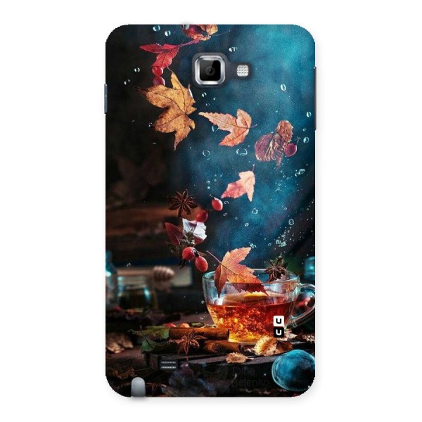 Falling Leaves Tea Back Case for Galaxy Note