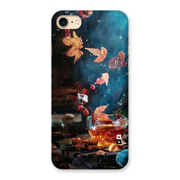 Falling Leaves Tea Back Case for iPhone 7