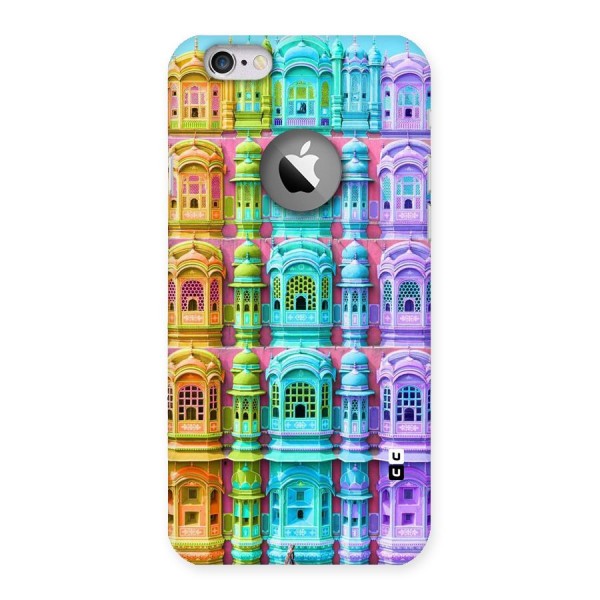 Fancy Architecture Back Case for iPhone 6 Logo Cut