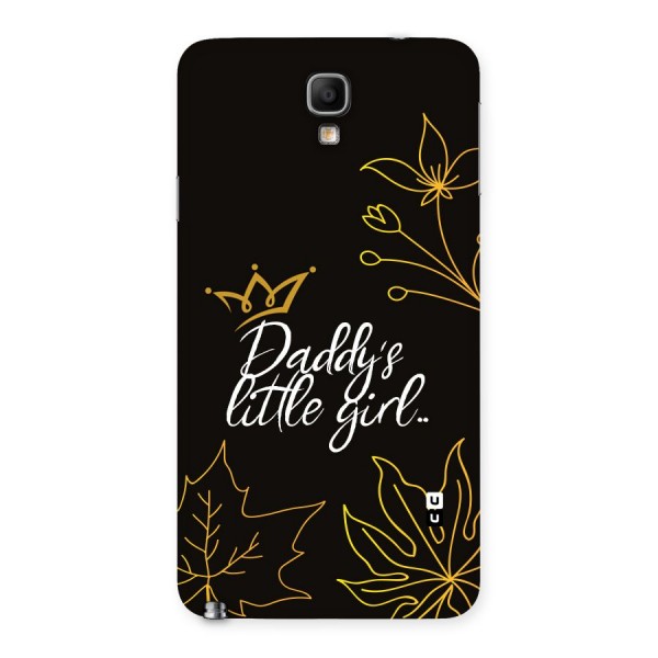 Favorite Little Girl Back Case for Galaxy Note 3 Neo