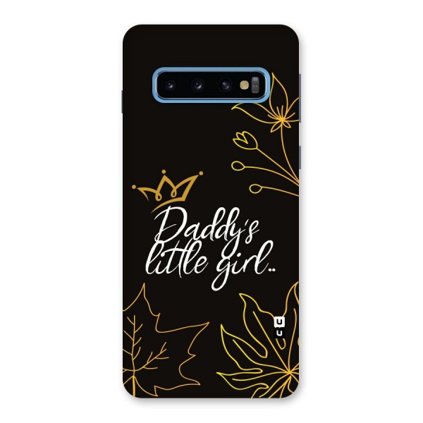 Favorite Little Girl Back Case for Galaxy S10