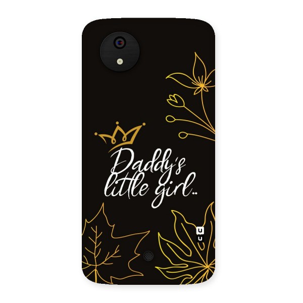 Favorite Little Girl Back Case for Micromax Canvas A1