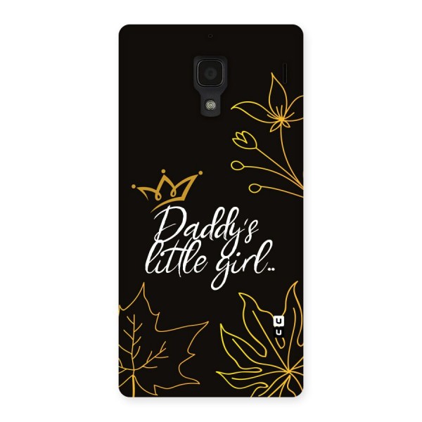 Favorite Little Girl Back Case for Redmi 1S