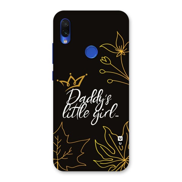 Favorite Little Girl Back Case for Redmi Note 7S