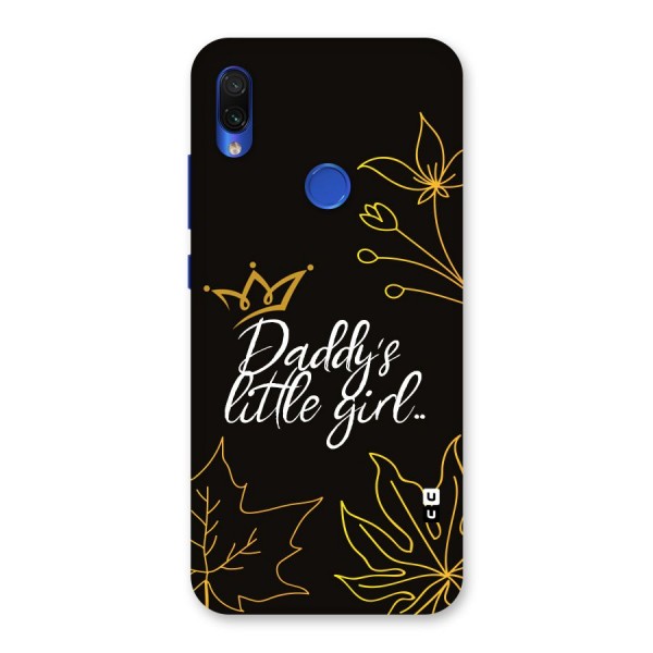 Favorite Little Girl Back Case for Redmi Note 7S