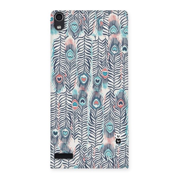 Feather Art Back Case for Ascend P6