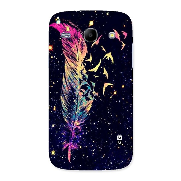 Feather Bird Fly Back Case for Galaxy Core