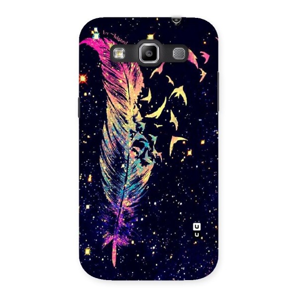 Feather Bird Fly Back Case for Galaxy Grand Quattro