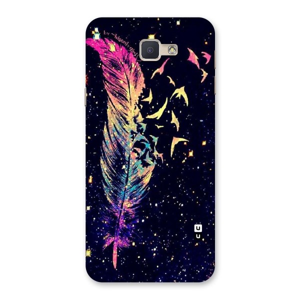 Feather Bird Fly Back Case for Galaxy J5 Prime