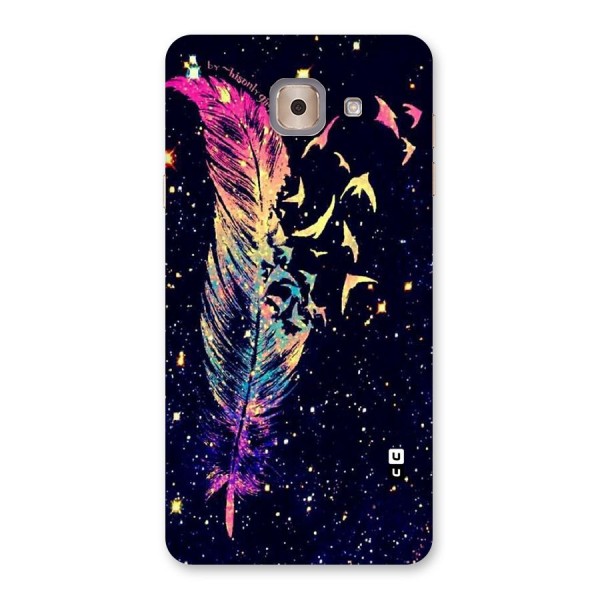 Feather Bird Fly Back Case for Galaxy J7 Max