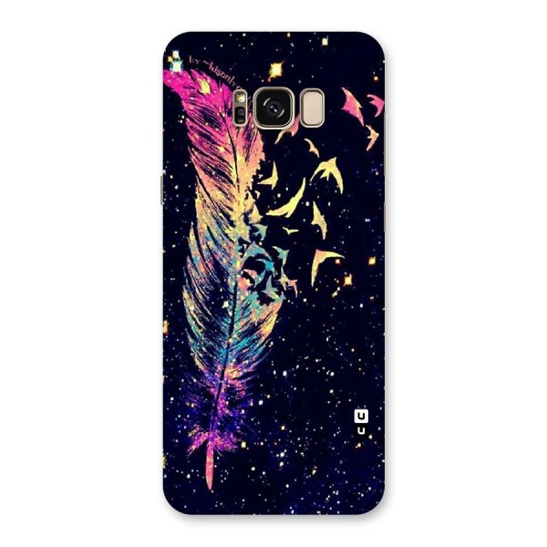 Feather Bird Fly Back Case for Galaxy S8 Plus