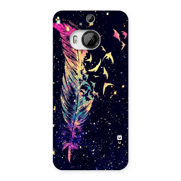 Feather Bird Fly Back Case for HTC One M9 Plus