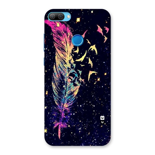 Feather Bird Fly Back Case for Honor 9N
