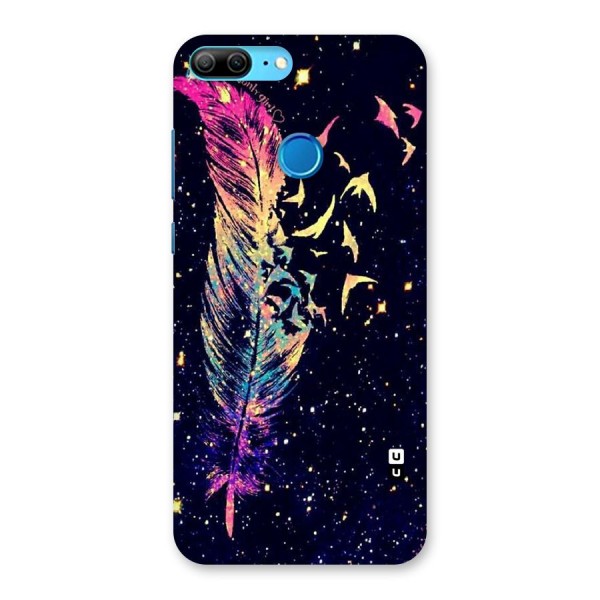 Feather Bird Fly Back Case for Honor 9 Lite