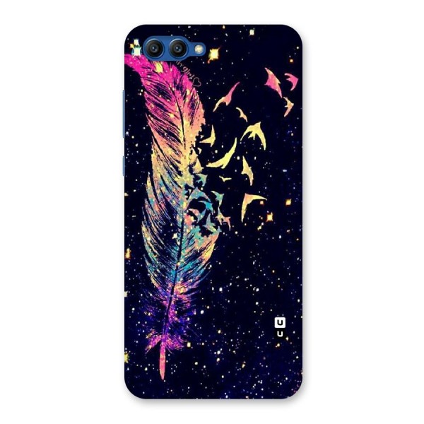 Feather Bird Fly Back Case for Honor View 10