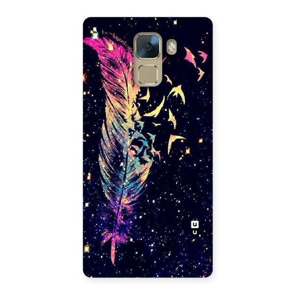 Feather Bird Fly Back Case for Huawei Honor 7