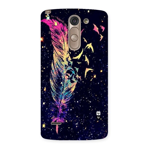 Feather Bird Fly Back Case for LG G3 Stylus