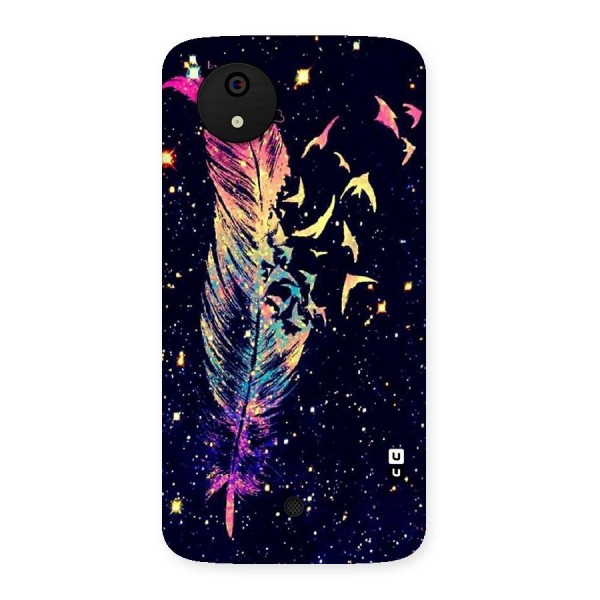 Feather Bird Fly Back Case for Micromax Canvas A1
