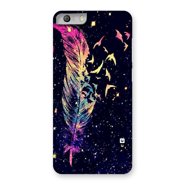 Feather Bird Fly Back Case for Micromax Canvas Knight 2