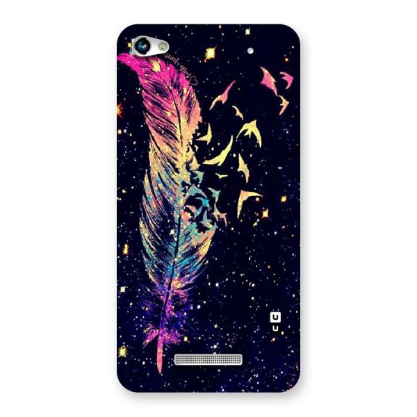 Feather Bird Fly Back Case for Micromax Hue 2