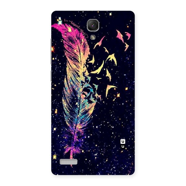Feather Bird Fly Back Case for Redmi Note