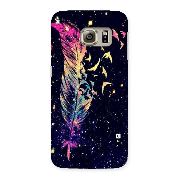 Feather Bird Fly Back Case for Samsung Galaxy S6 Edge