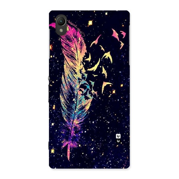 Feather Bird Fly Back Case for Sony Xperia Z1