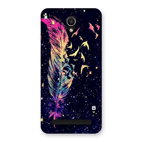 Feather Bird Fly Back Case for Zenfone Go