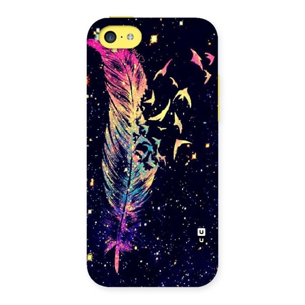 Feather Bird Fly Back Case for iPhone 5C
