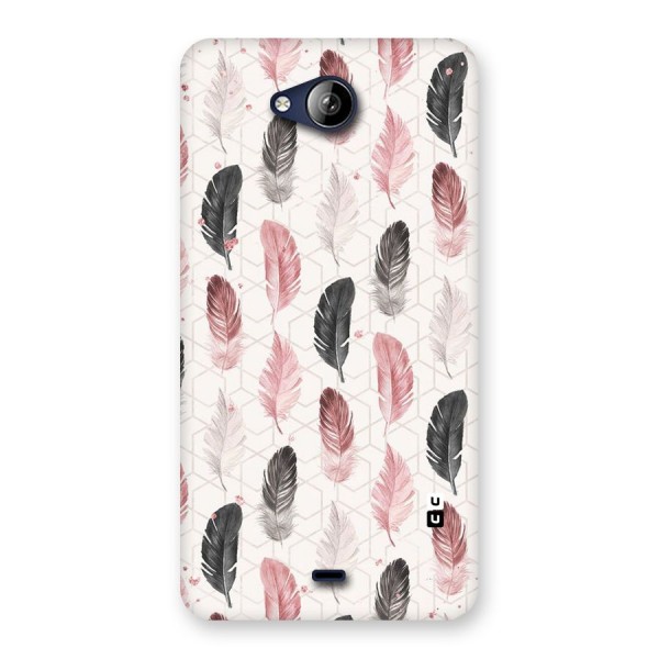 Feather Line Pattern Back Case for Canvas Play Q355
