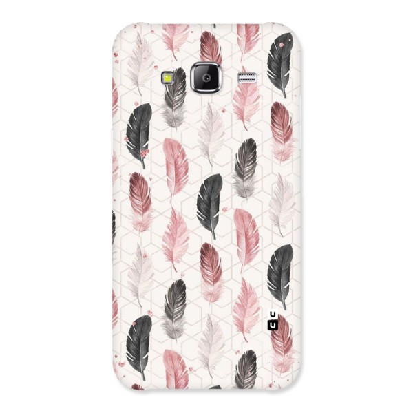 Feather Line Pattern Back Case for Samsung Galaxy J2 Prime