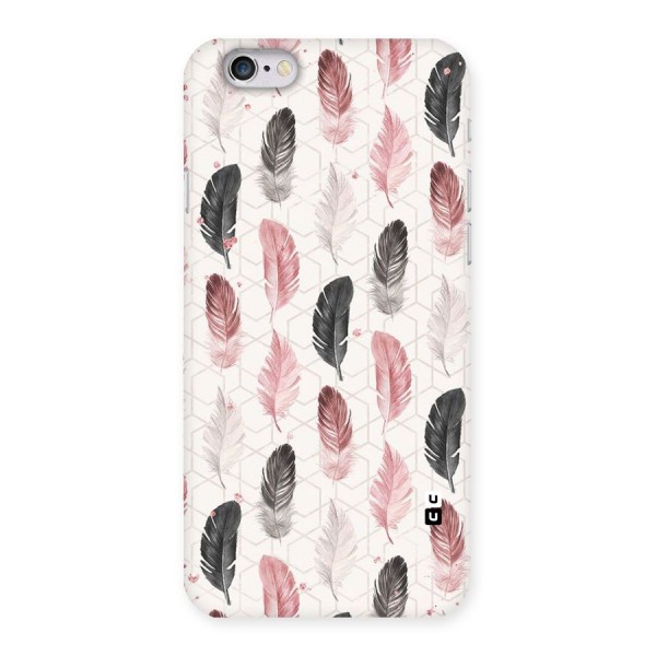 Feather Line Pattern Back Case for iPhone 6 6S