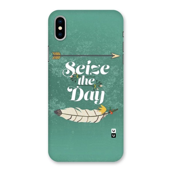 Feather Seize Back Case for iPhone X