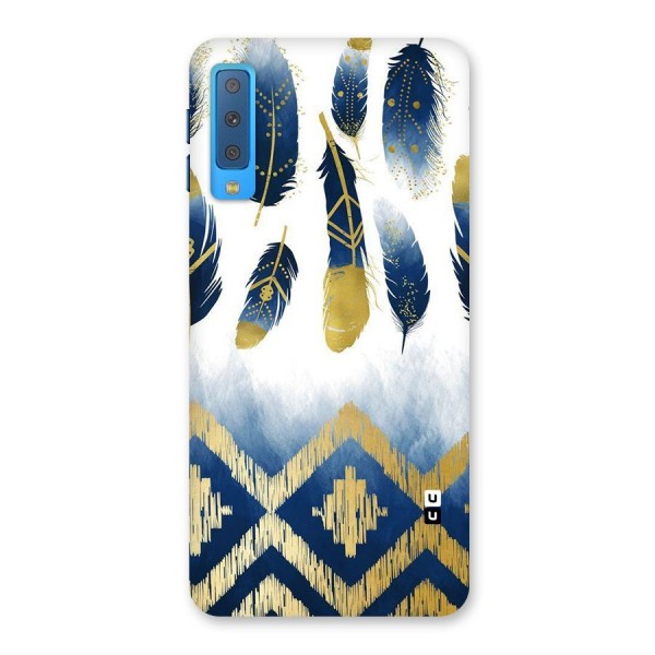 Feathers Beauty Back Case for Galaxy A7 (2018)