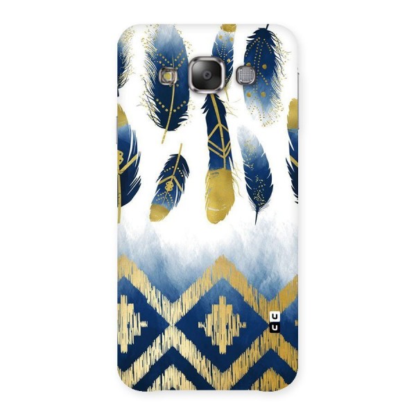 Feathers Beauty Back Case for Galaxy E7