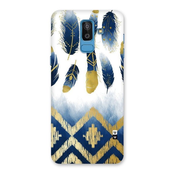 Feathers Beauty Back Case for Galaxy On8 (2018)
