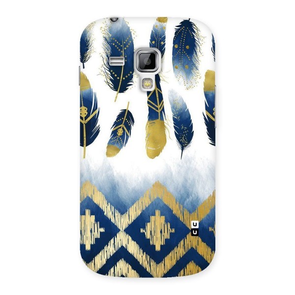 Feathers Beauty Back Case for Galaxy S Duos