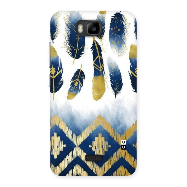 Feathers Beauty Back Case for Honor Bee