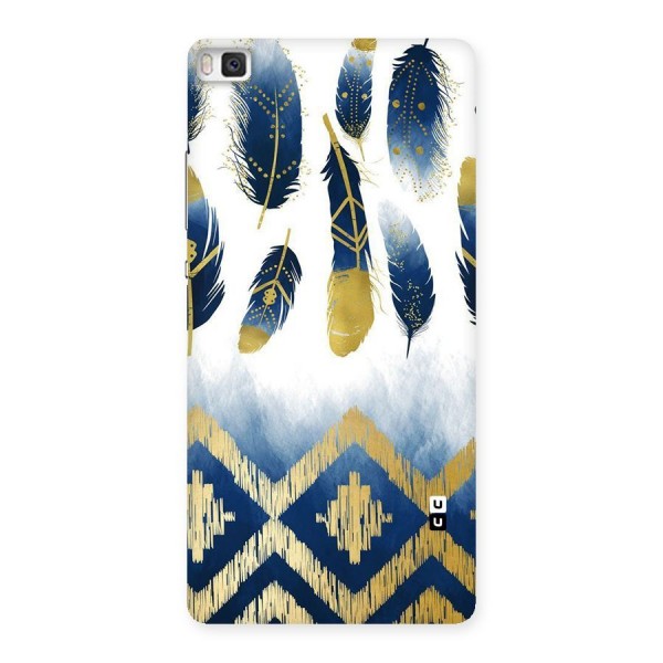 Feathers Beauty Back Case for Huawei P8