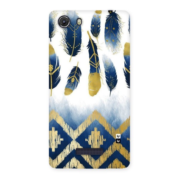 Feathers Beauty Back Case for Micromax Unite 3